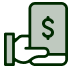 Money mobile icon.