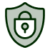Shield lock icon.