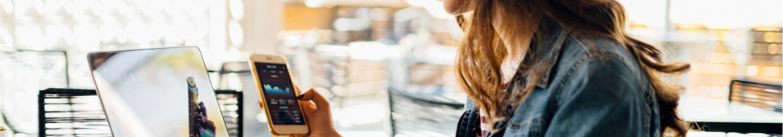 woman on mobile phone