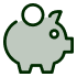 Piggybank icon.